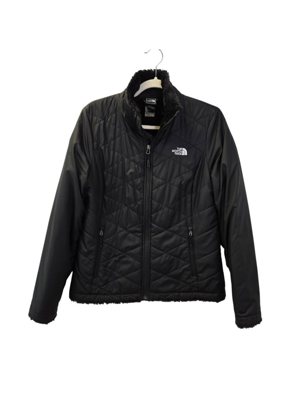 The North Face Quilted Furry Fleece Lined Jacket Size Medium
